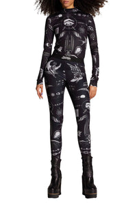Legging JPG x Sacai imprimé - Black