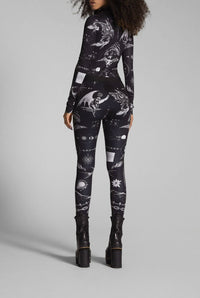 Top JPG x Sacai imprimé - Black