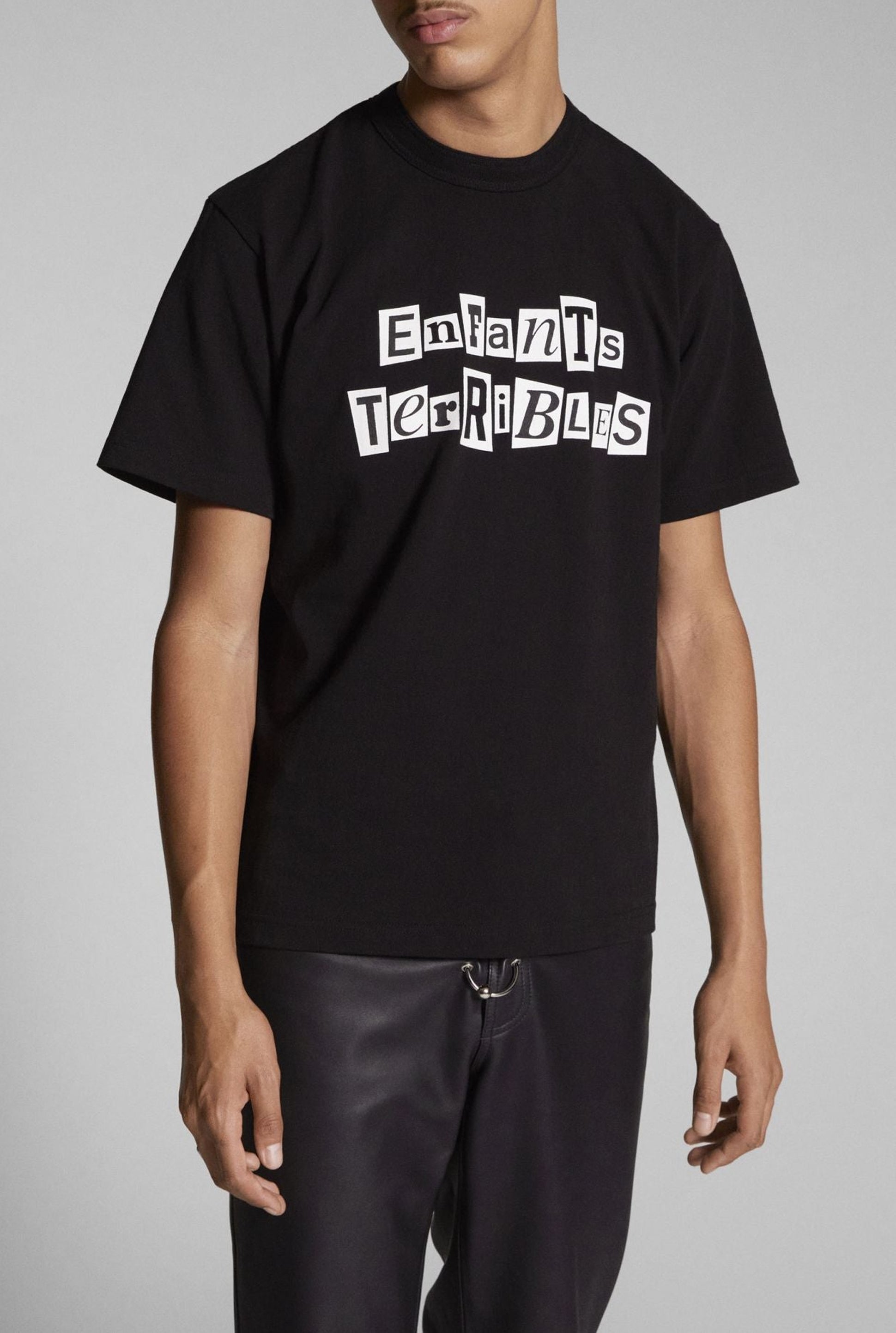 T-shirt JPG x Sacai imprimé - Black