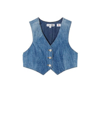 Top sur mesure - Indigo