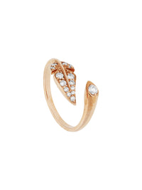 1qty NEW / Or blanc 18 ct Bague Comme une Plume en or blanc 18 carats // RECO : 495€
