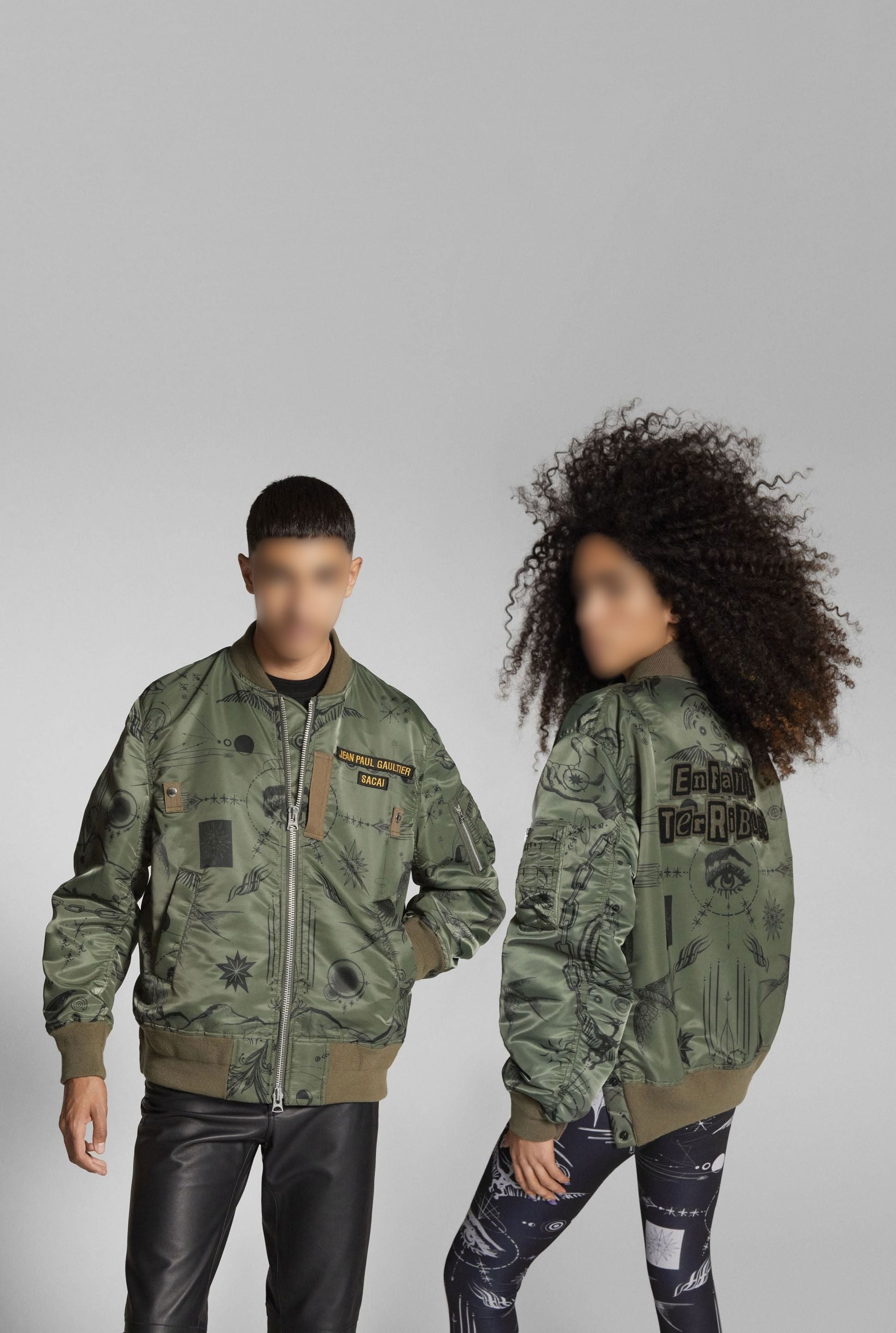 Bomber JPG x Sacai - Khaki