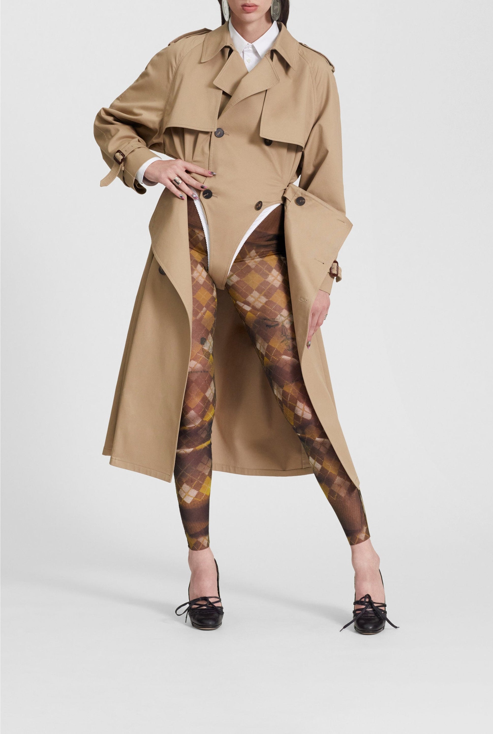 Trench-coat Les Punks - Beige