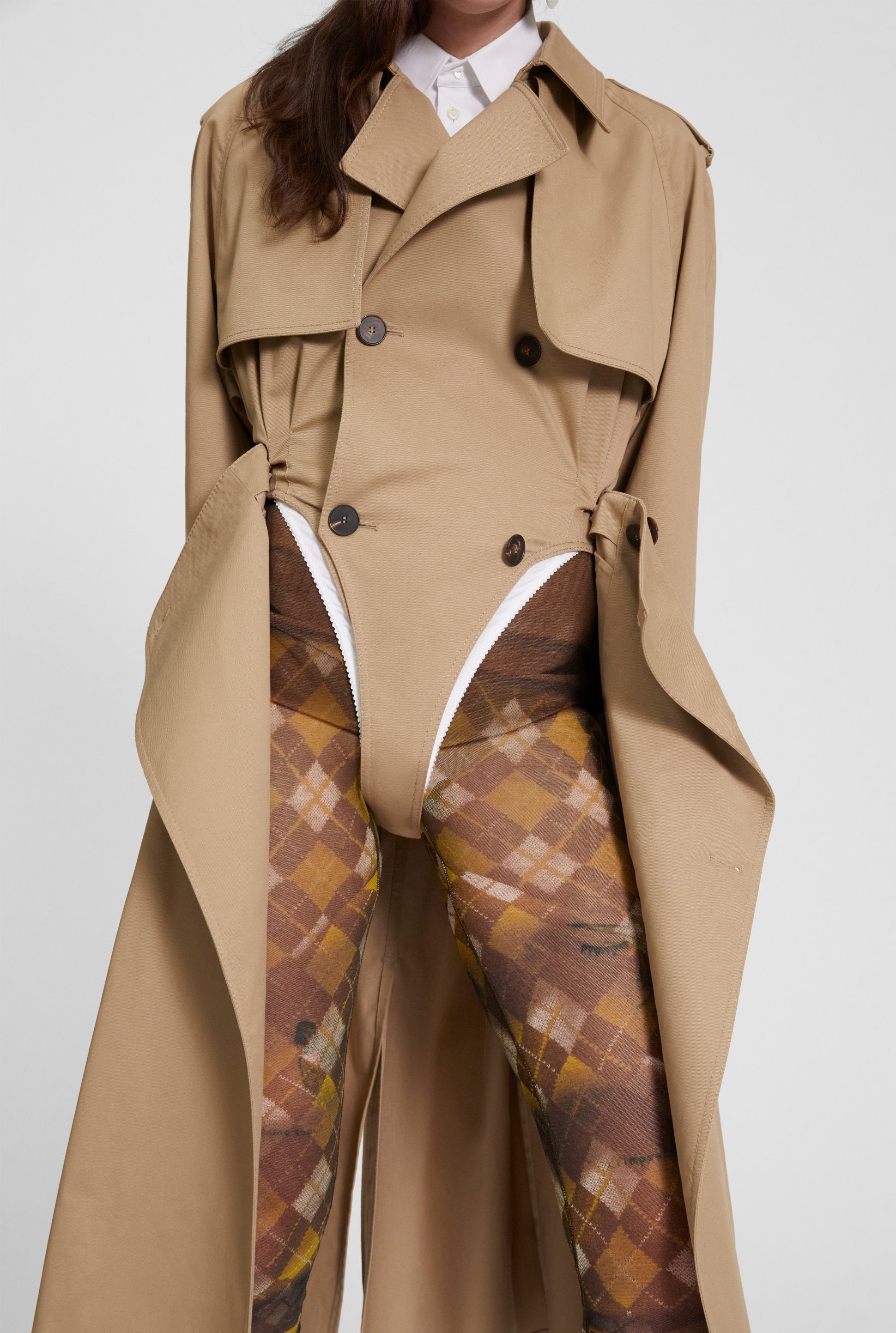 Trench-coat Les Punks - Beige