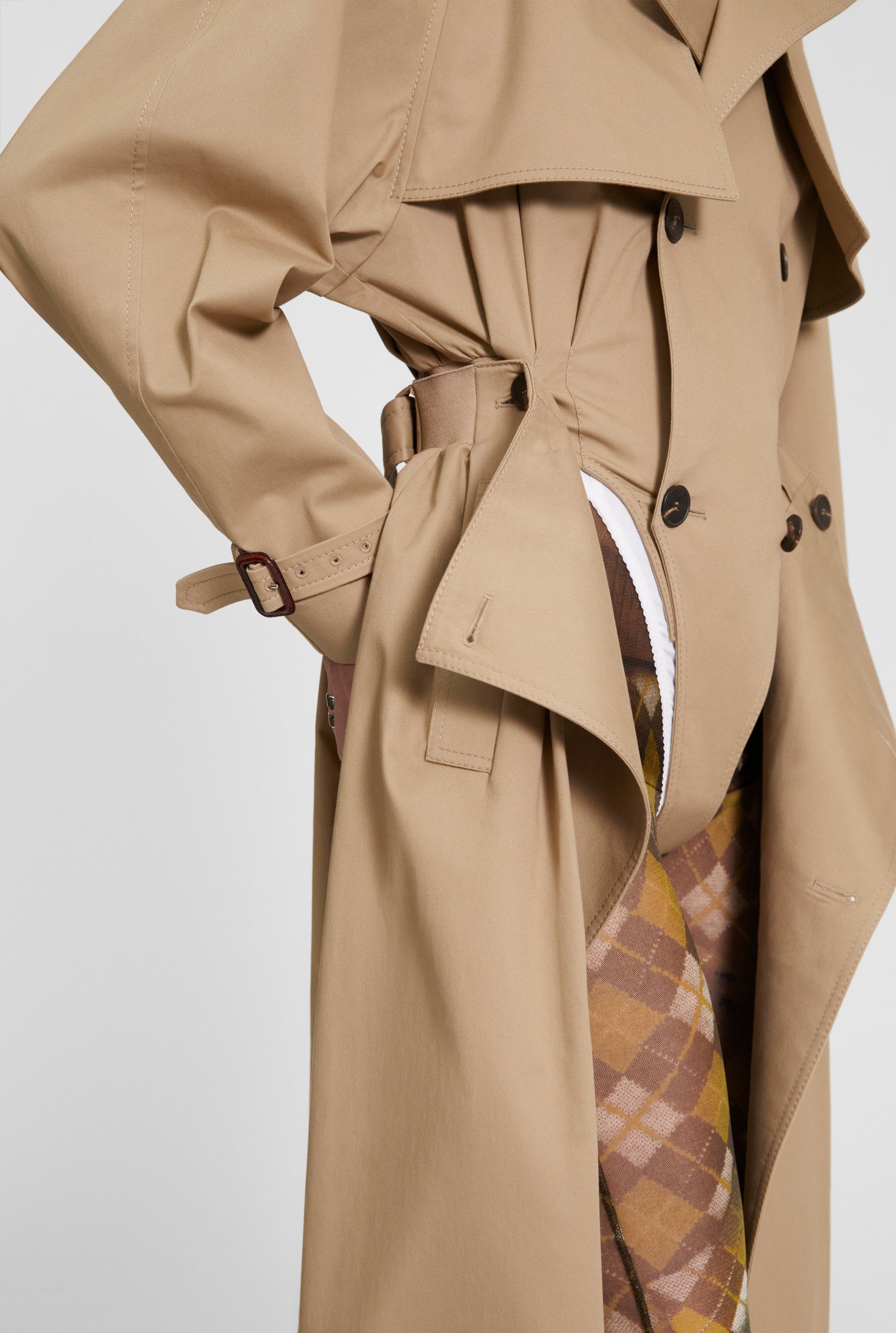 Trench-coat Les Punks - Beige