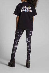 T-shirt JPG x Sacai imprimé - Black
