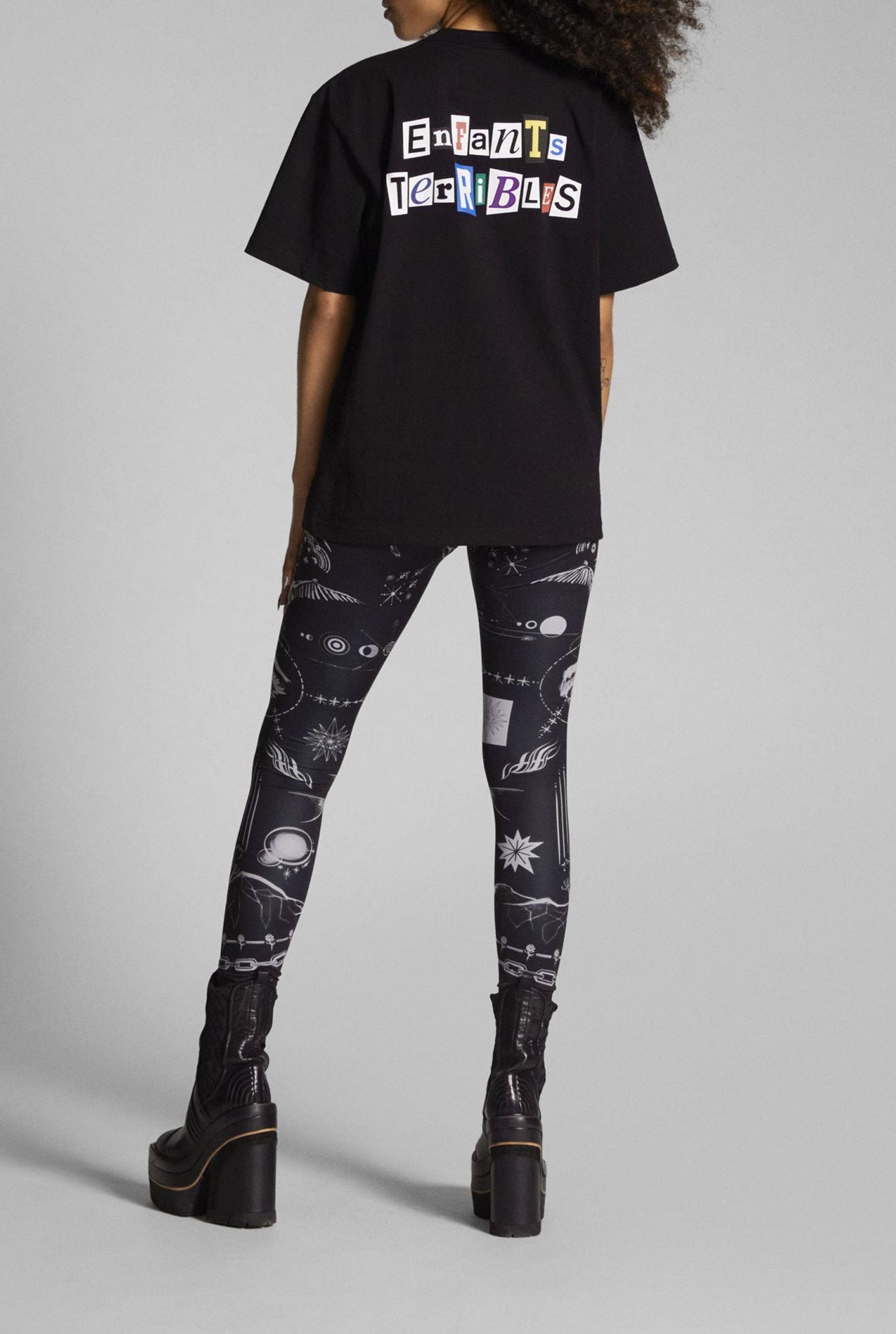 T-shirt JPG x Sacai imprimé - Black