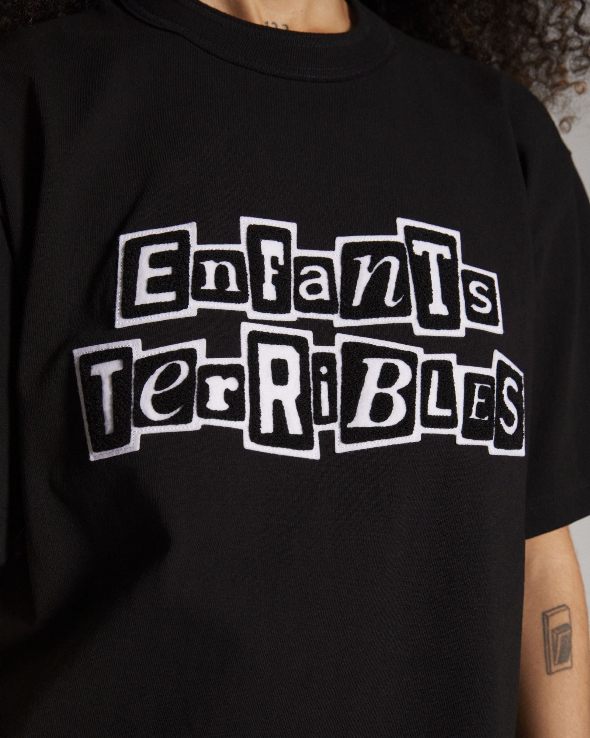 T-shirt JPG x Sacai imprimé - Black