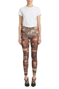 Les Punks tulle legging - Black & Red & Green