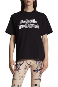 T-shirt JPG x Sacai imprimé - Black