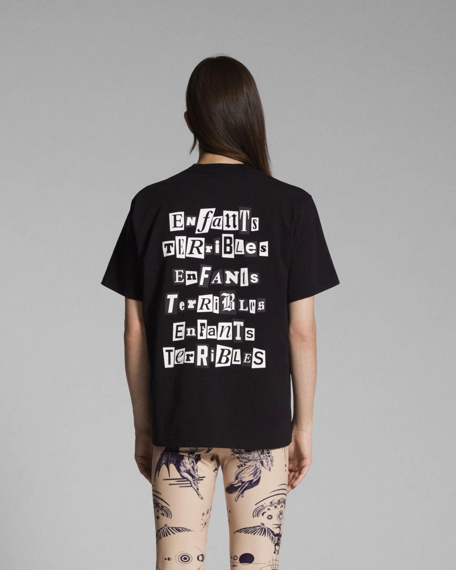 T-shirt JPG x Sacai imprimé - Black
