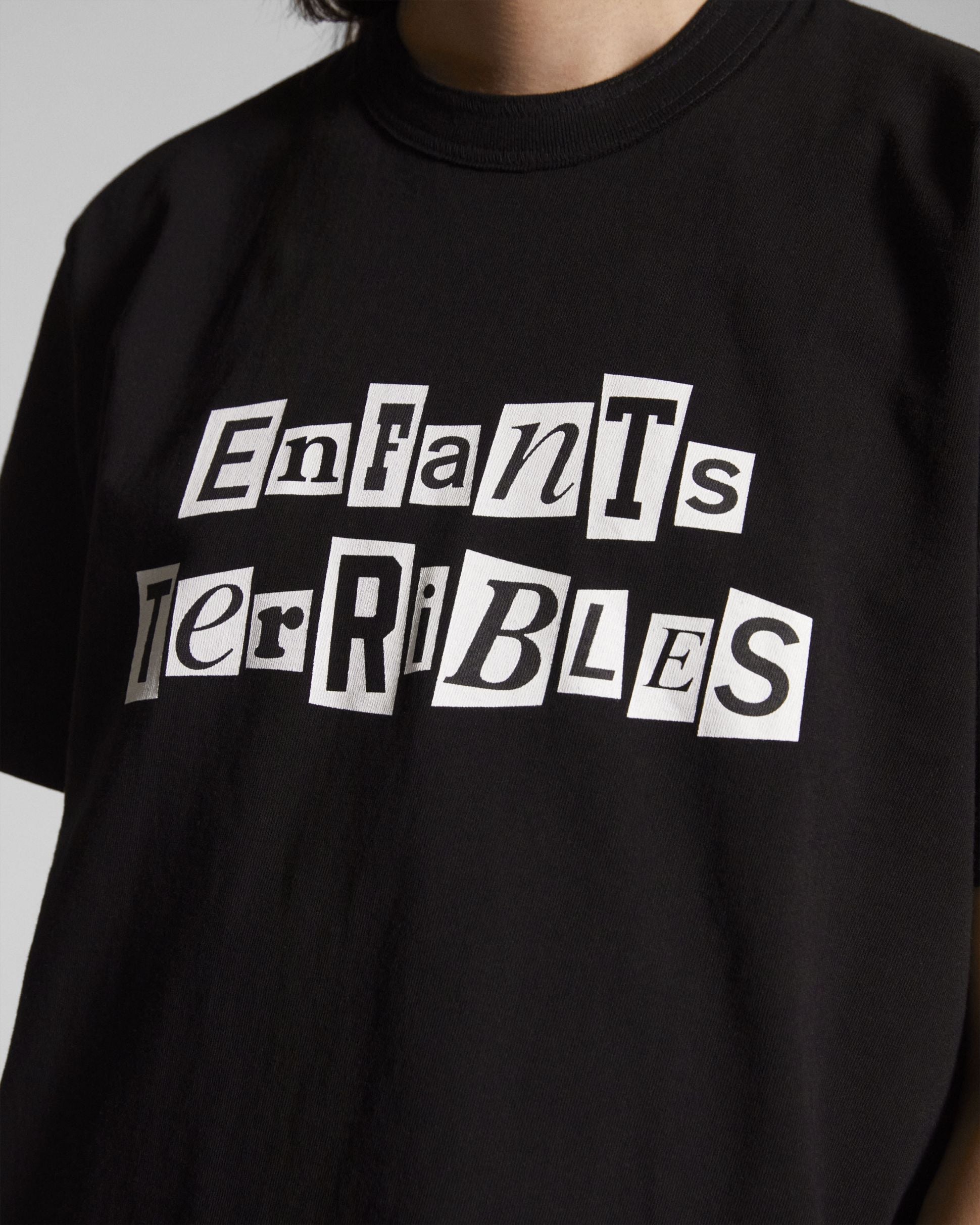 T-shirt JPG x Sacai imprimé - Black