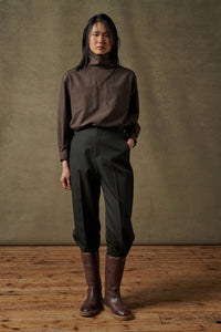 MARRON BLOUSE NORA