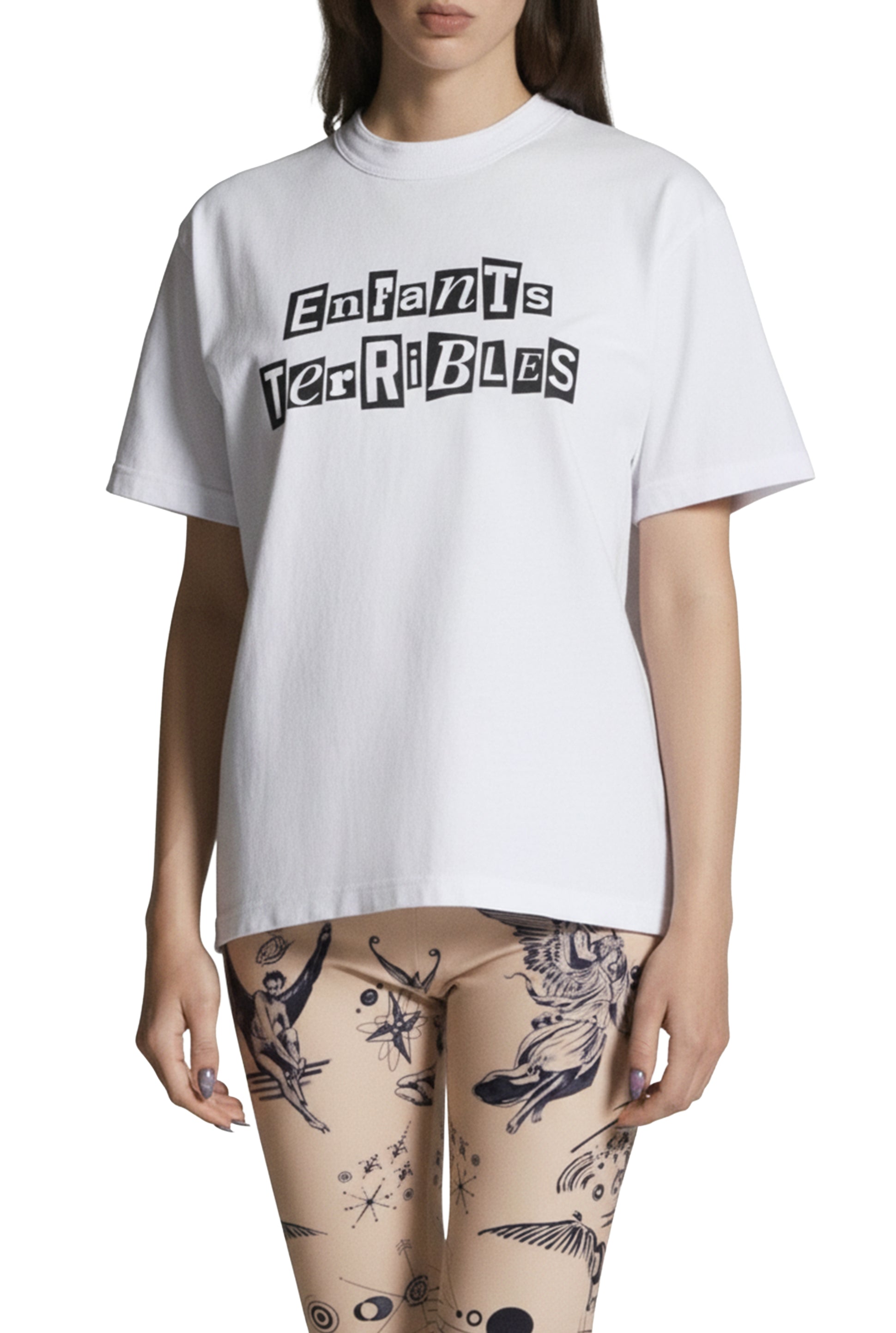 T-shirt JPG x Sacai imprimé - White