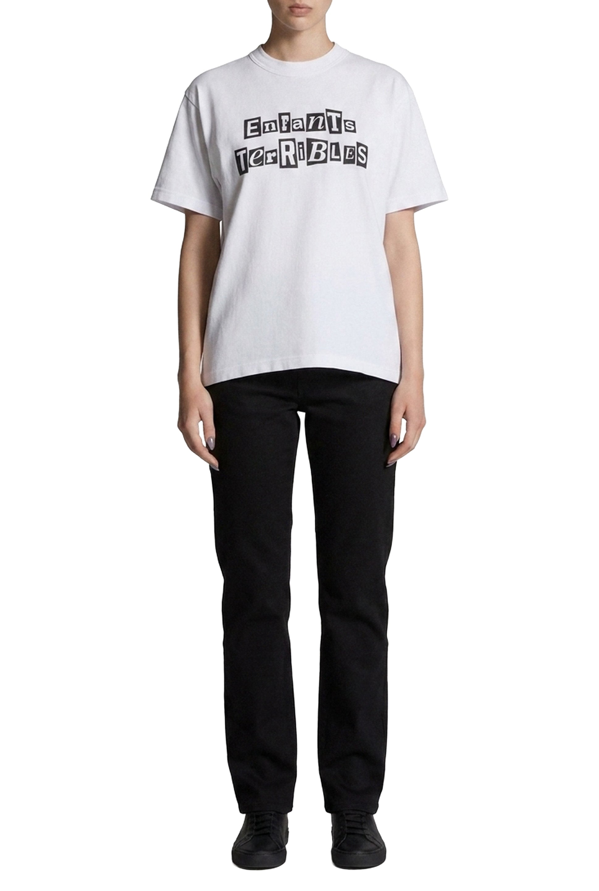 T-shirt unisexe JPG x Sacai imprimé - White