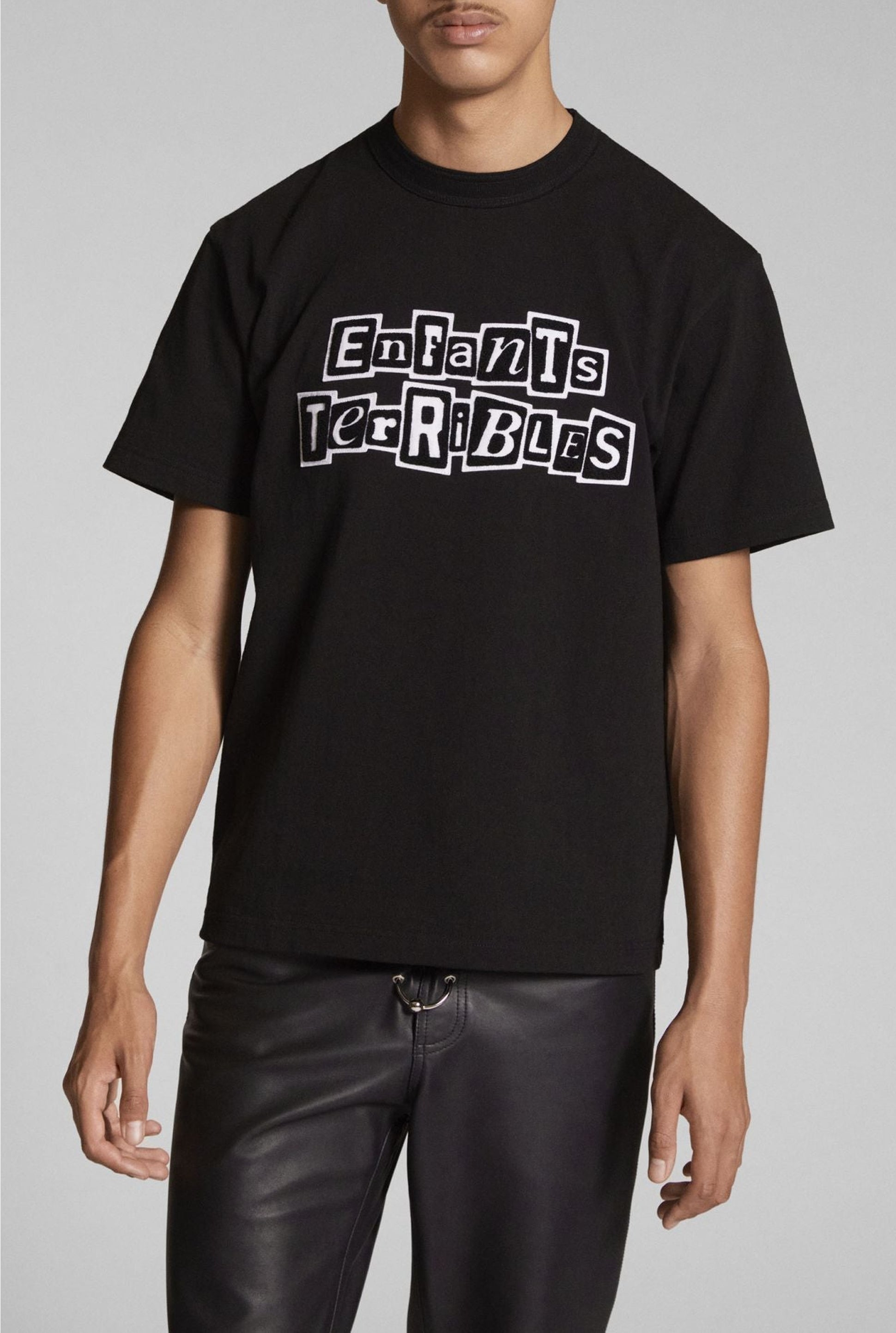 T-shirt JPG x Sacai imprimé - Black