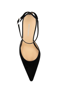 Special Heart 85 strappy pumps in leather - Black