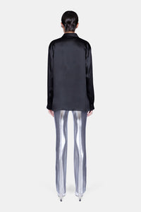 Chemise Liquid oversize - Black