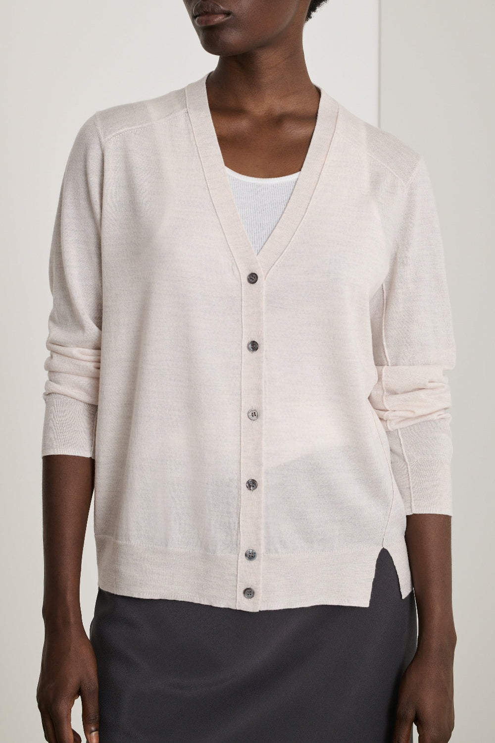 Alyssa Wool Cardigan - Off White