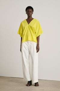 JAUNE CITRON BLOUSE DENISE