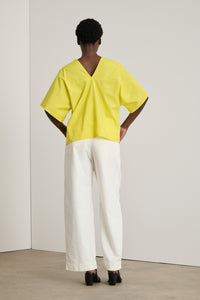 JAUNE CITRON BLOUSE DENISE