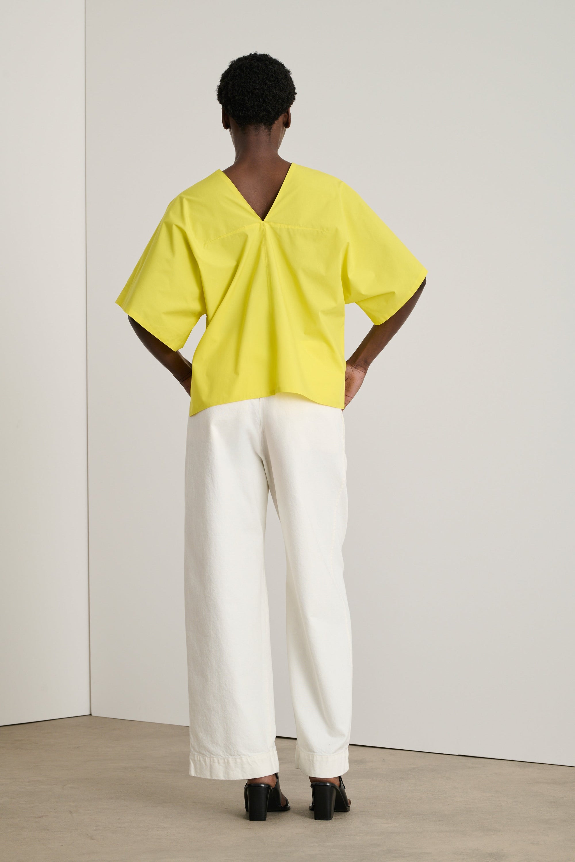 JAUNE CITRON BLOUSE DENISE