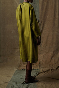 KAKI ROBE CHAINE & TRAME SASKIA