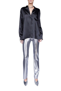 Chemise Liquid oversize - Black