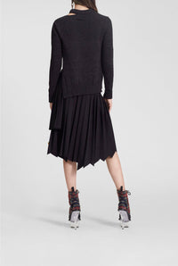 Pull unisexe Les Punks en laine - Dark Grey