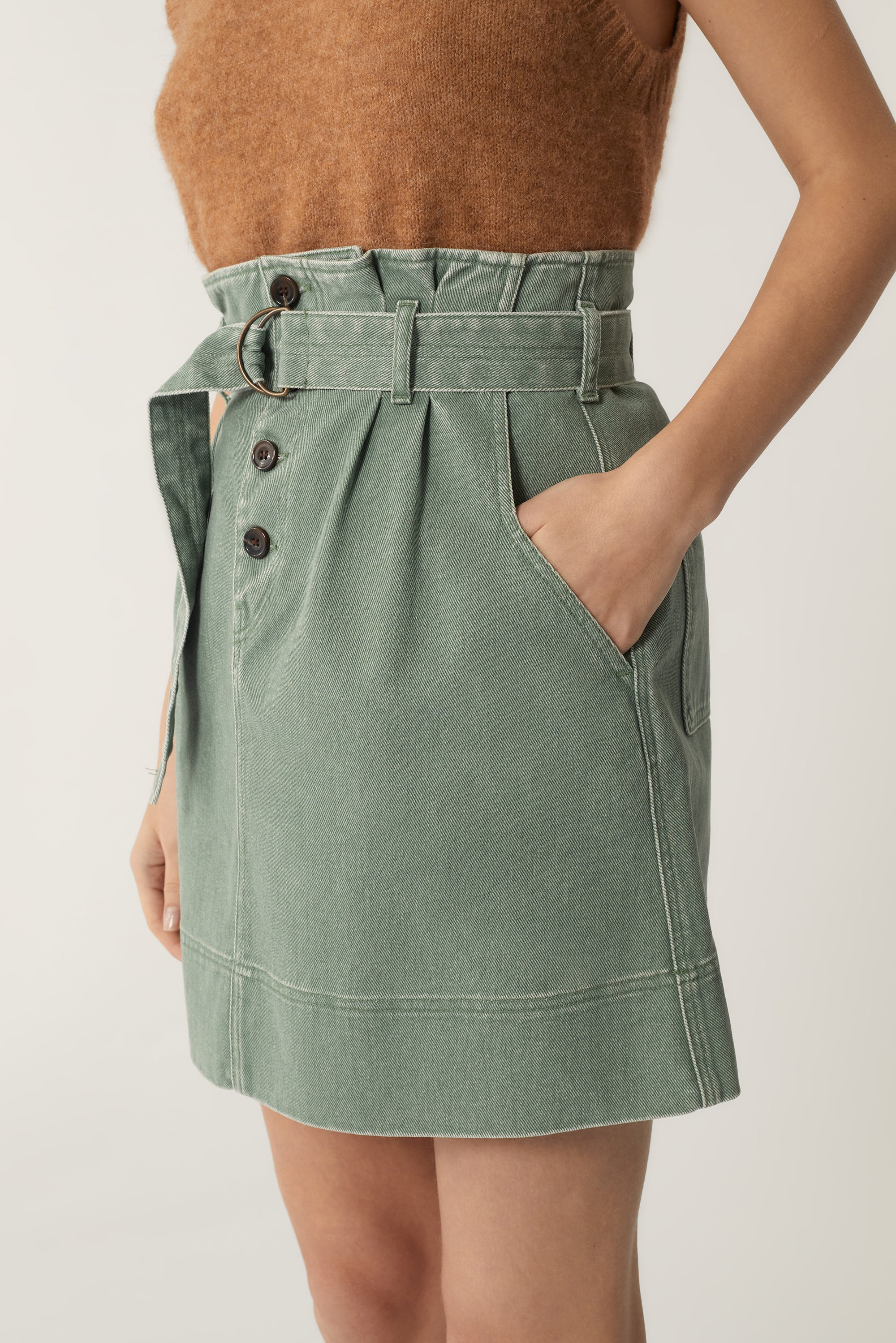 VERT D'EAU JUPE MUGUET