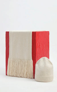 Ivory / Bonnet Chesire en cachemire - Ivory