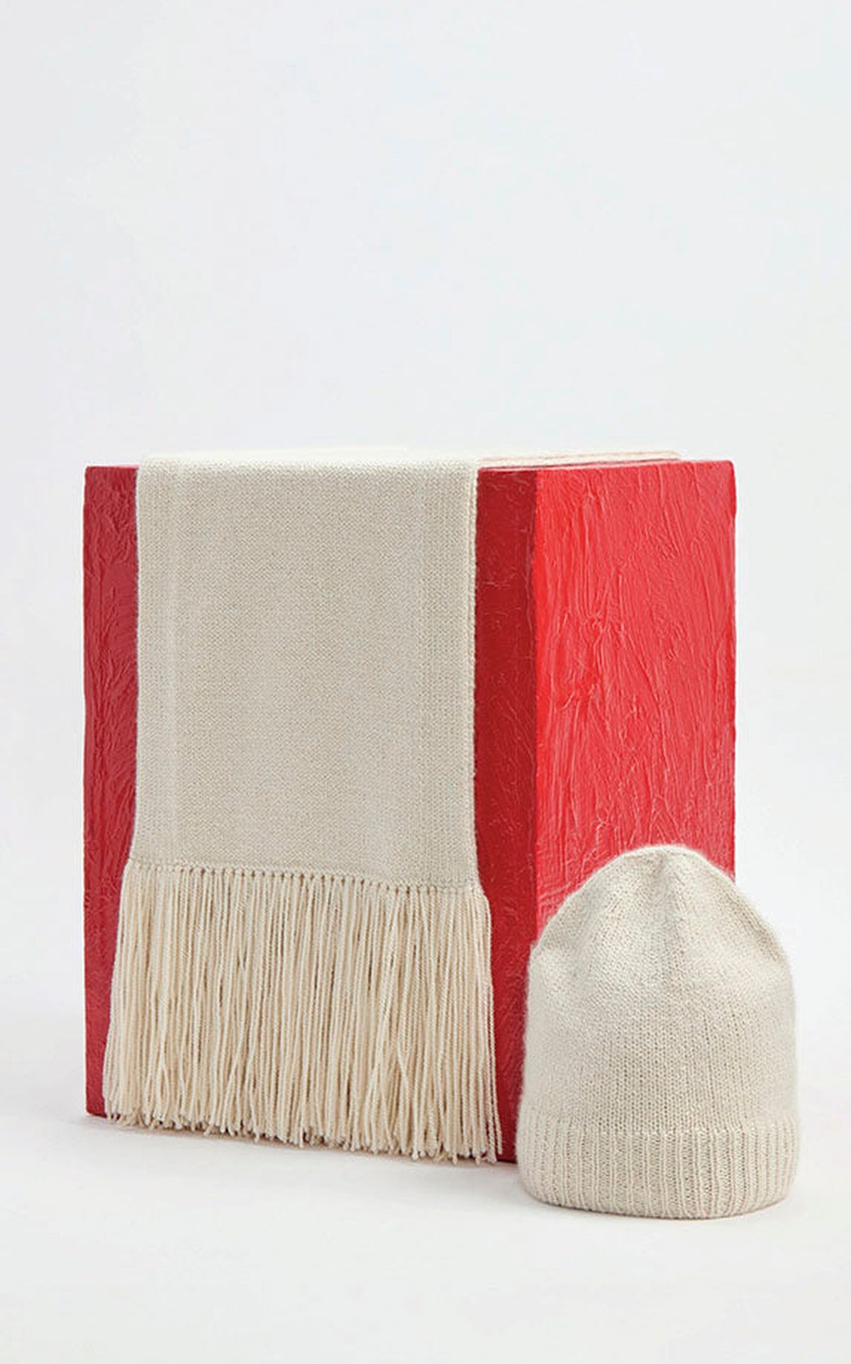 Ivory / Bonnet Chesire en cachemire - Ivory