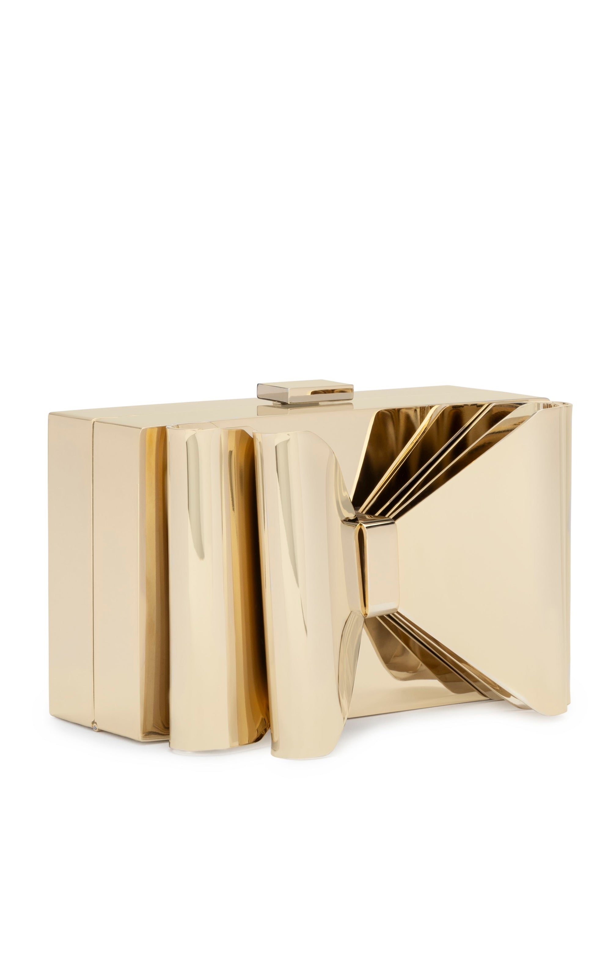 Petite pochette Le Cadeau en laiton - Gold