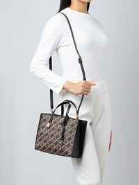 Petit sac à bandoulière Grind imprimé - Black Multicolor