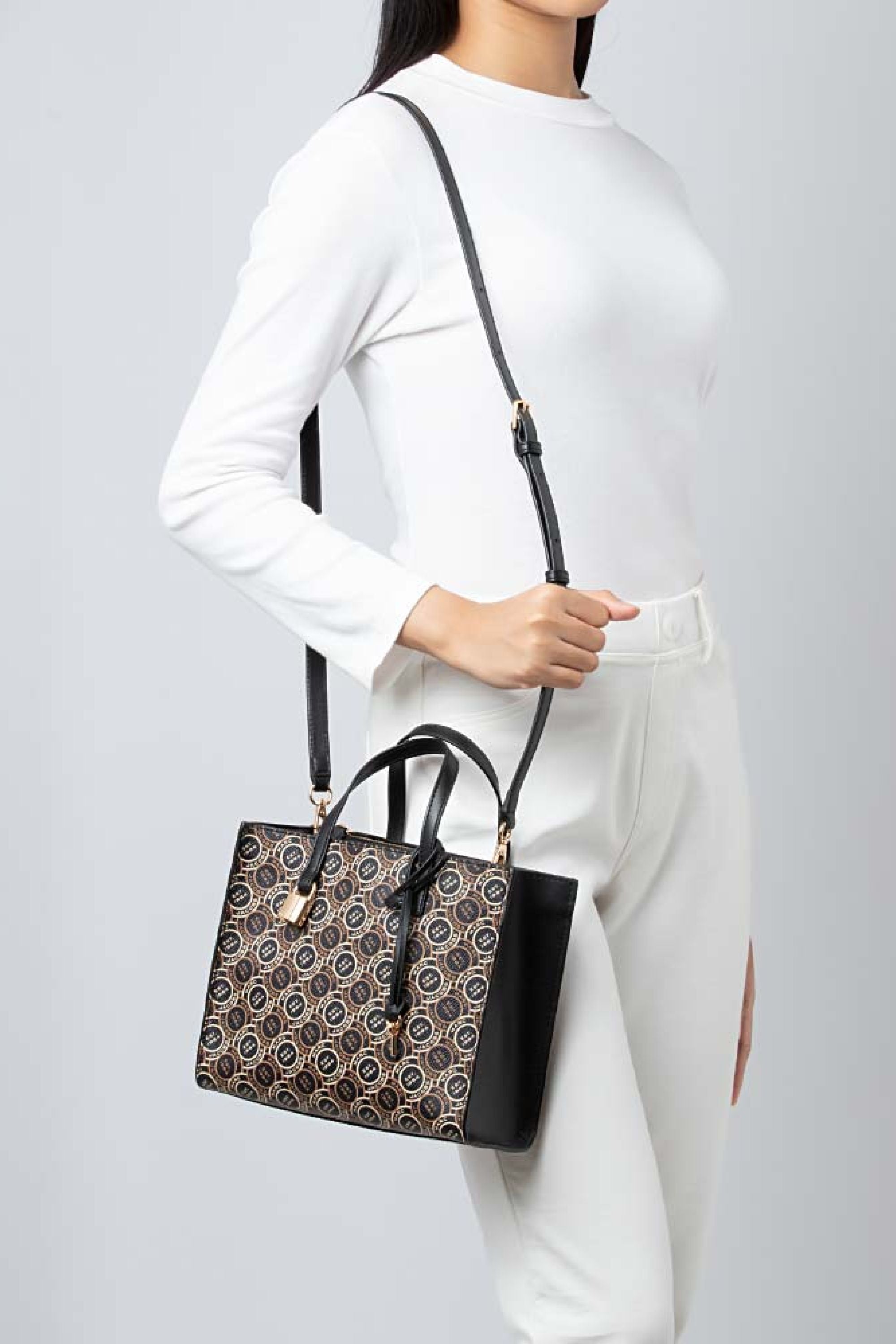 Petit sac à bandoulière Grind imprimé - Black Multicolor