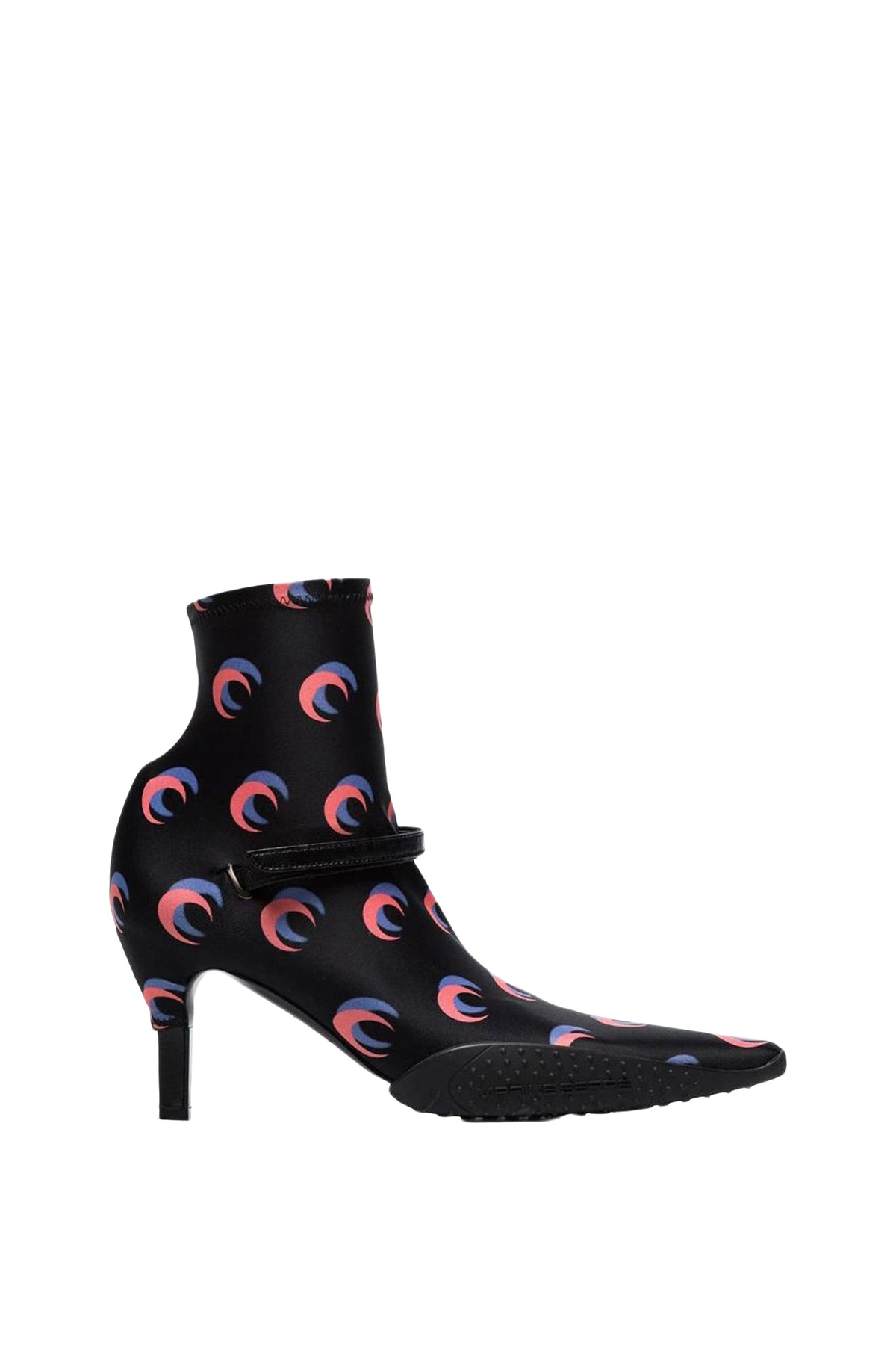 Bottines seconde peau Moon - Moon Black & Pink