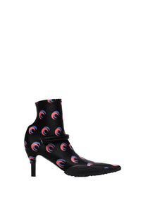 Bottines Moon future sock - Moon Black & Pink