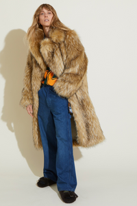 ZNOSTOCK_BEIGE COAT CRIN - Beige