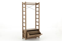 ETAGERE A CHAUSSURES ABER AVEC TRINGLE ET ETAGERES