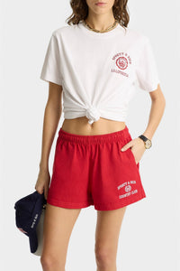 Varsity shorts with pockets - Ruby