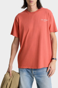 Printed Wimbledon T-shirt - Desert Rose