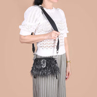 PAS INFO   Sac Snapshot à bandoulière - Black & Silver