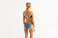 REQUIN BLEU/PERCALE ISABEL TRIKINI