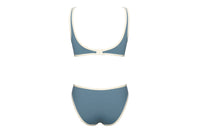 REQUIN BLEU/PERCALE ISABEL TRIKINI