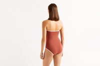 DATTIER/PERCALE NORA UNE-PIÈCE BUSTIER