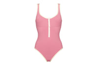 LITCHI/PERCALE BEATRIZ UNE-PIÈCE NAGEUR