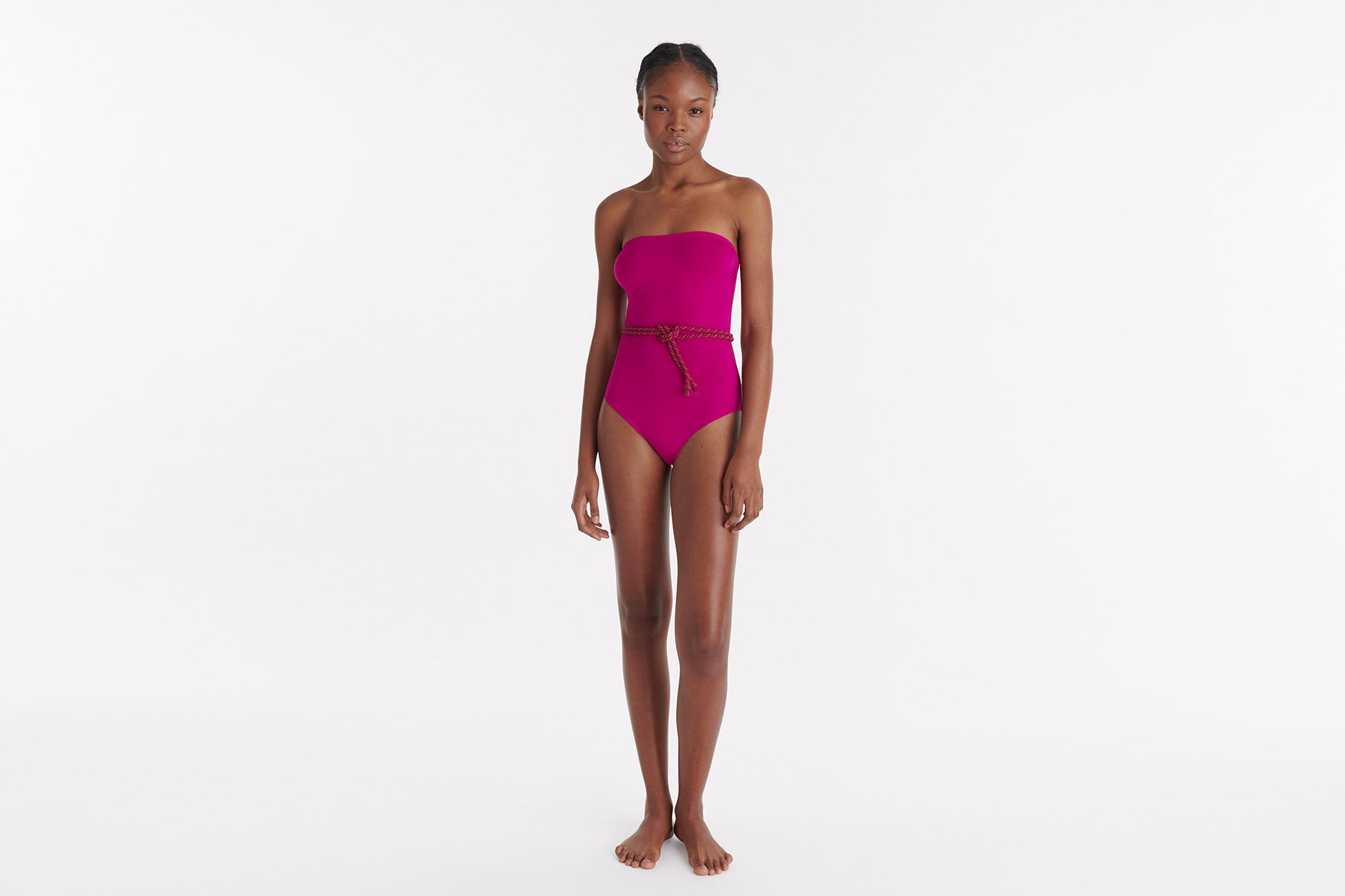 SUNSET/CARAMELO MAJORETTE UNE-PIÈCE BUSTIER