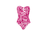 IMPRIME WIND SUNSET WARM UNE-PIÈCE BUSTIER