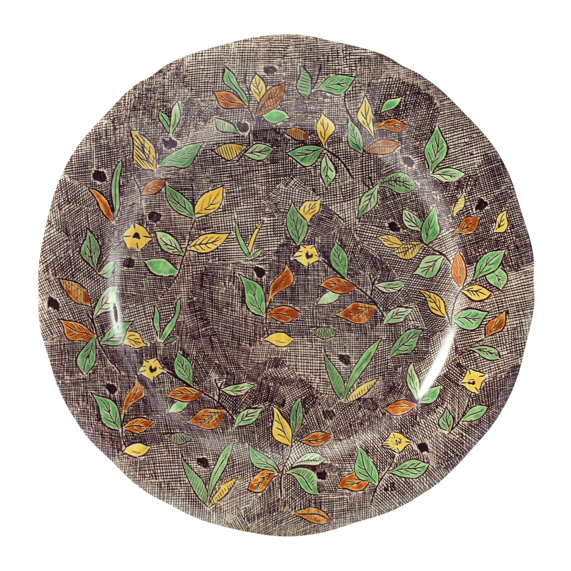 Set de 4 Assiettes plates Rambouillet - Marron
