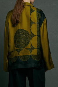 KAKI/NOIR CHEMISE ARAGON